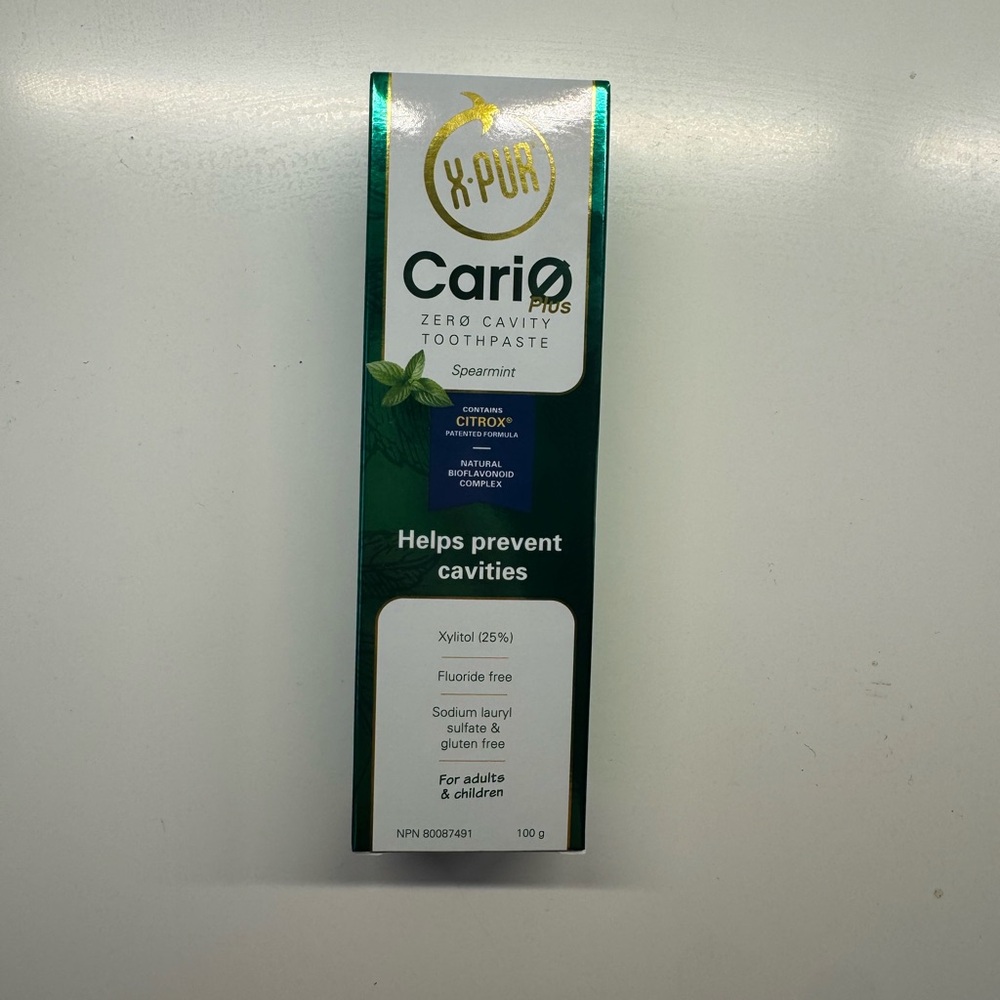 Pur Cario Plus Zero Cavity Toothpaste - Green